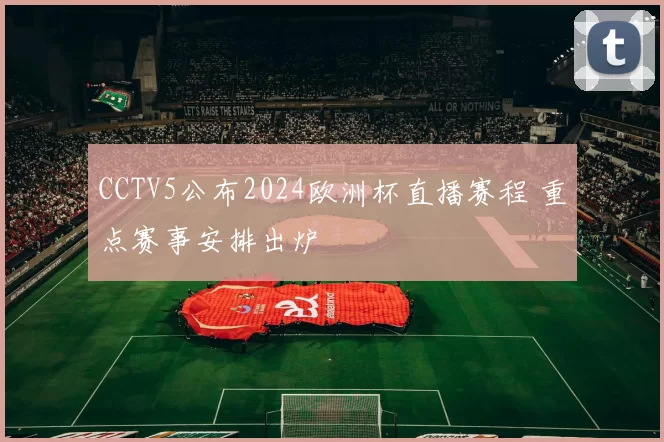 CCTV5公布2024欧洲杯直播赛程 重点赛事安排出炉