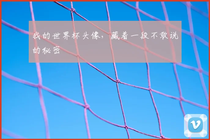 我的世界杯头像,藏着一段不敢说的秘密